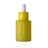 Barefaced product front packaging showing serum benefits and compact design