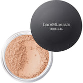 bareMinerals front packaging showing powder jar and lid for easy identification and benefit
