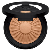 bareMinerals compact front view showing clean packaging and portable design benefit