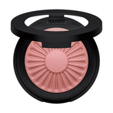 bareMinerals compact front view showing Kiss Of Mauve for easy one-step glow