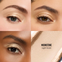 bareMinerals Moonstone applicator wand displaying doe-foot tip for precise placement benefit control