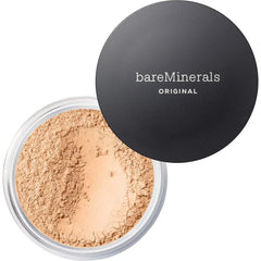 bareMinerals front packaging showing compact jar and label for easy identification