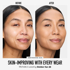 bareMinerals loose powder texture close-up highlighting silky blendable feel