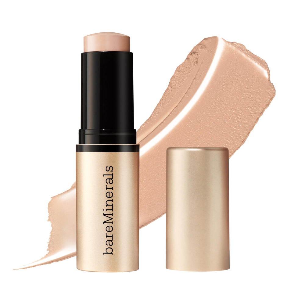 bareMinerals front view of skin tint stick showing compact travel-friendly packaging