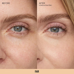 bareMinerals pen open showing smooth twist tip, precise under-eye application benefit