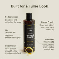 Barrel & Oak close-up foam texture demonstrating gentle lather and lightweight cleansing benefit