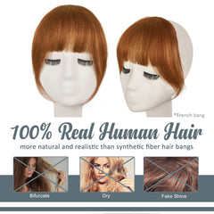 BARSDAR close-up of auburn hair texture highlighting natural shine