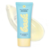 Bask front packaging showing the clear gel sunscreen for easy identification