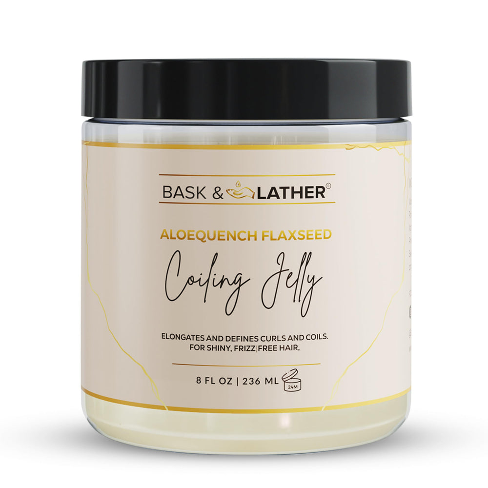 BASK & LATHER front packaging showing product and benefits