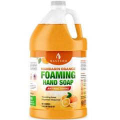 Bastion 1-gallon jug front label showing product identity and scent