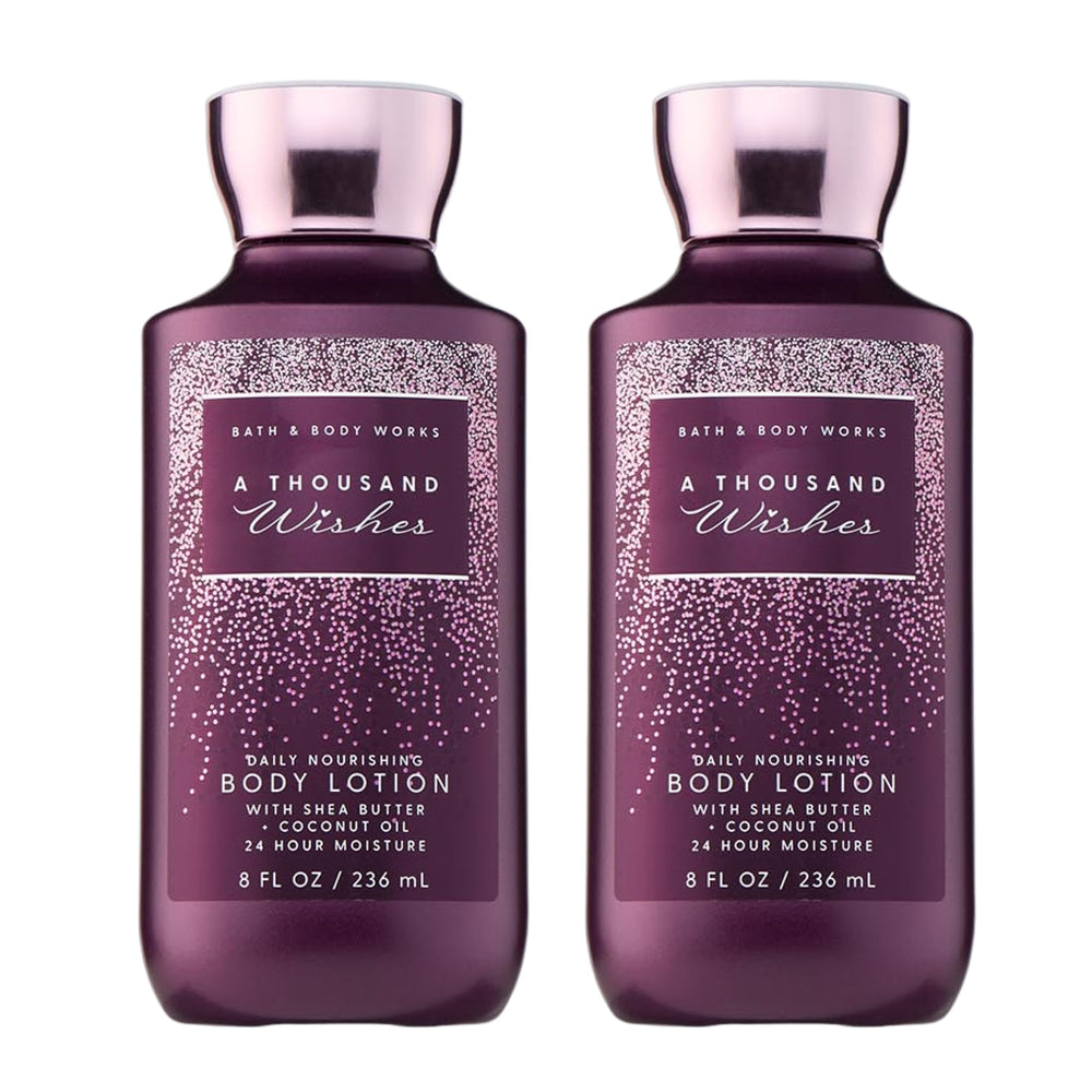 Bath & Body Works front packaging showing scent and two-bottle pack benefit