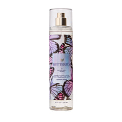 Bath & Body Works front bottle showing Butterfly label and bright design benefit: easy recognition