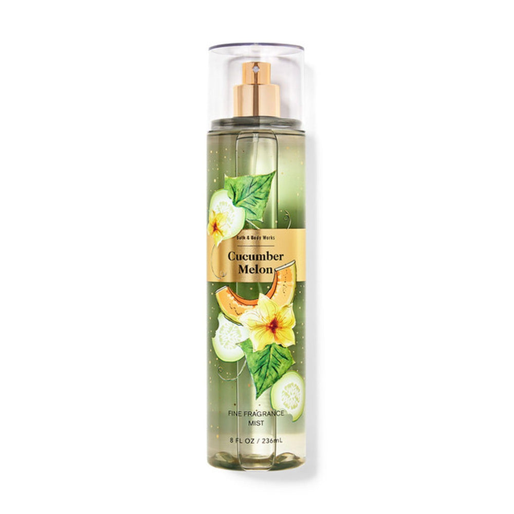 Bath & Body Works bottle front view showing label and refreshing scent benefit