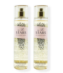 Bath & Body Works front packaging shows two In the Stars mists for easy gifting and refreshment