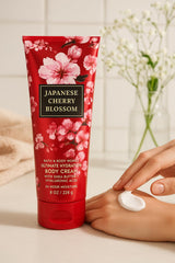 Bath & Body Works cream texture closeup showing rich hydration and fast absorption