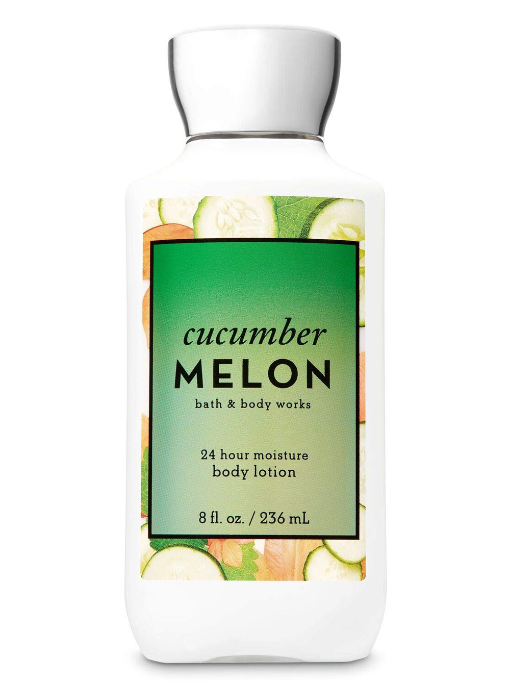 Bath & Body Works front packaging showing 8 oz bottle and quick-absorbing hydration