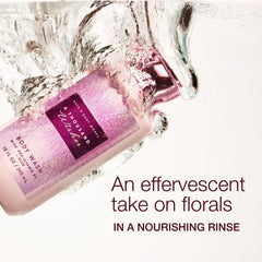 Bath & Body Works close-up label highlighting fragrance notes and product name