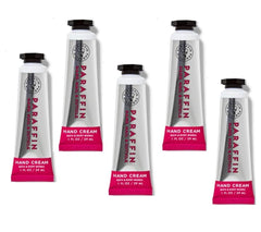 Bath & Body Works front packaging showing five tubes and travel convenience
