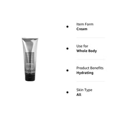 Bath & Body Works applying Graphite cream to forearm demonstrating fast absorption and hydration