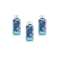 Bath & Body Works Moonlight Path front packaging showing scent and moisturizing benefits