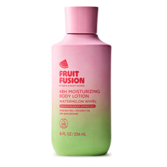 Bath & Body Works bottle front packaging showing Watermelon Whirl label and bright design