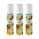 Batiste front bottle view showing tropical packaging and travel benefit