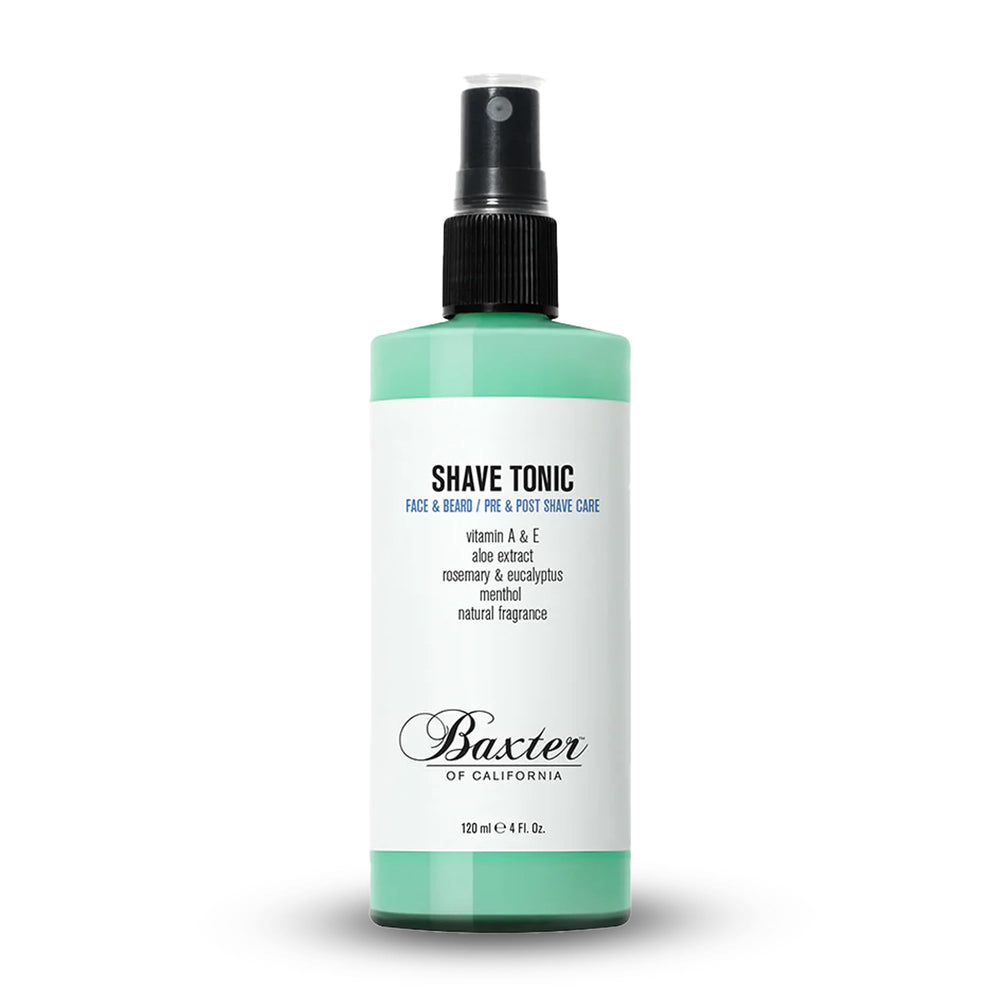 Baxter of California front bottle view showing clean packaging and easy application