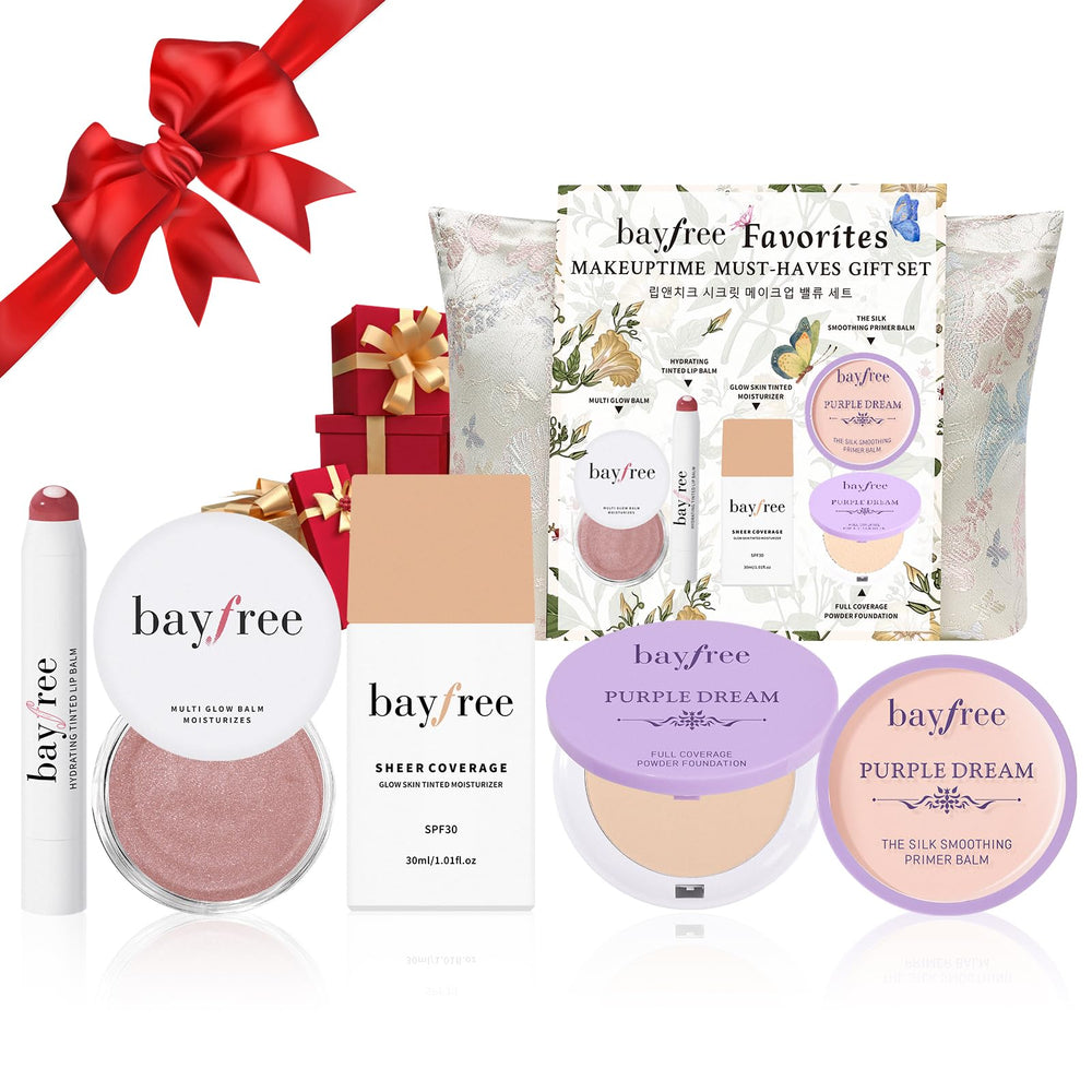 bayfree front packaging showing full five-piece kit and gift-ready look