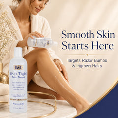 B&C Skin Tight used on beard area to reduce razor bumps and irritation