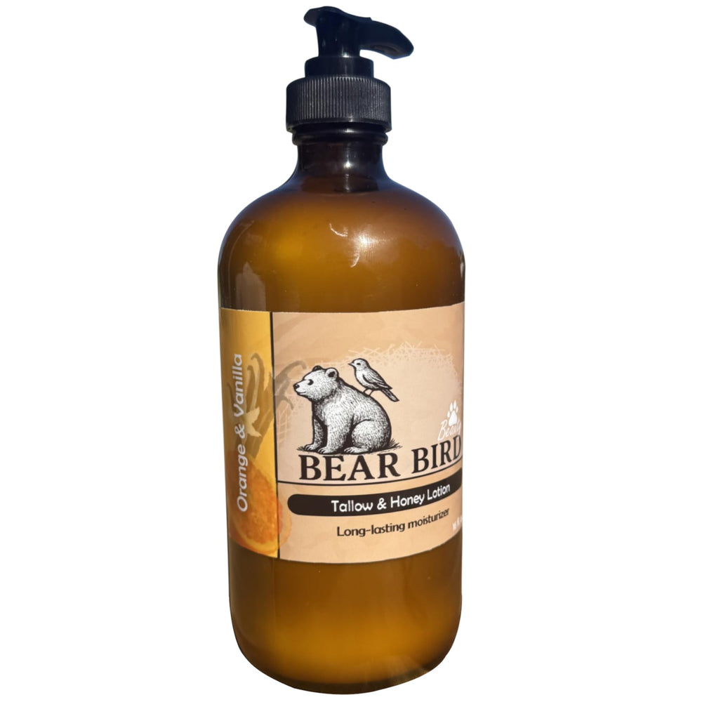 Bear Bird front packaging showing jar and natural branding benefit: clear product identity