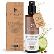 Beauty by Earth front bottle view showing product packaging and quick application benefit