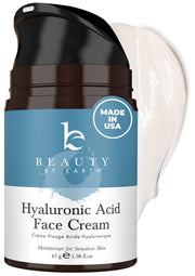 Beauty by Earth jar front view showing clean packaging and organic promise
