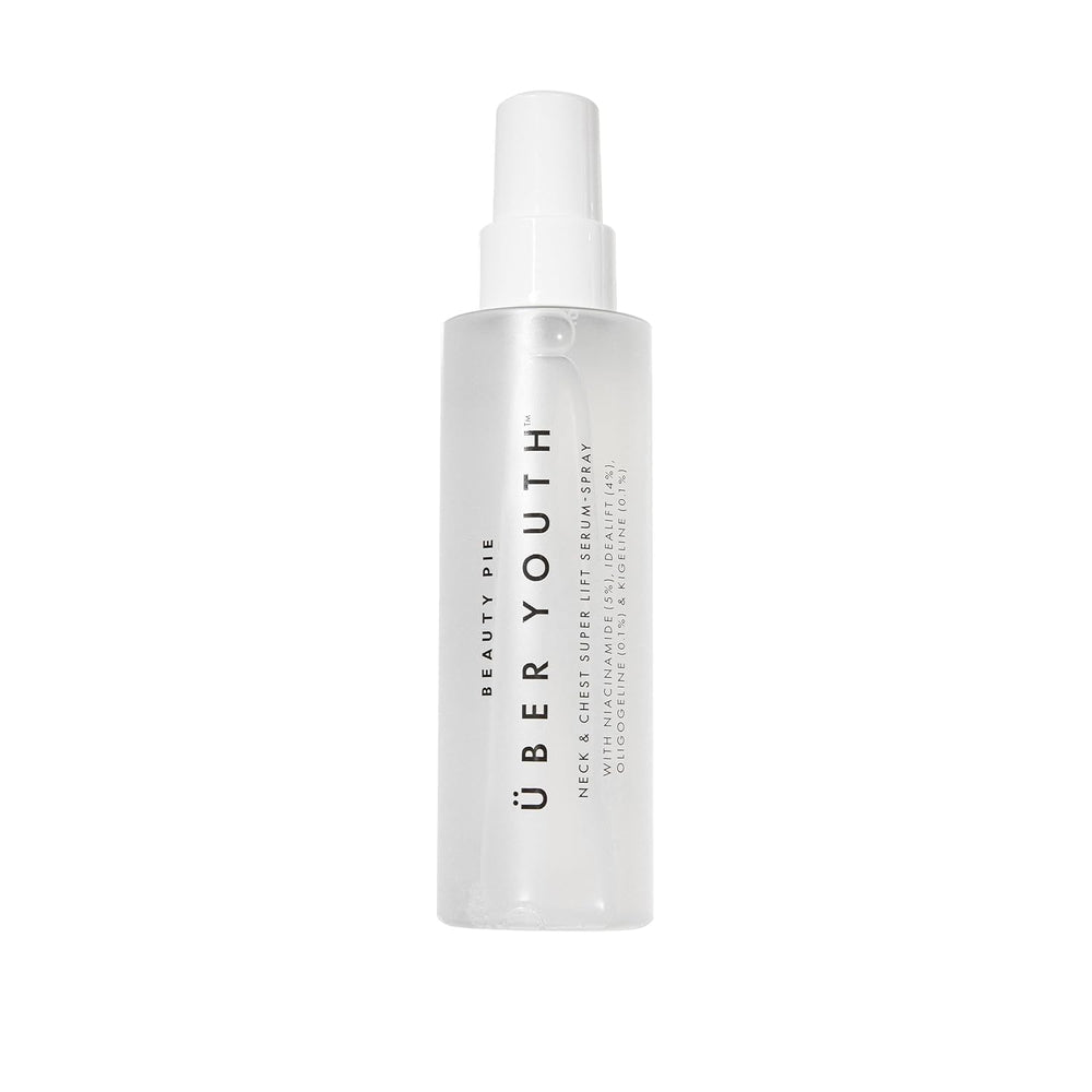 Beauty Pie front bottle view showing sleek design and easy application benefit