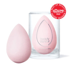 beautyblender close-up foam texture revealing soft, bouncy finish