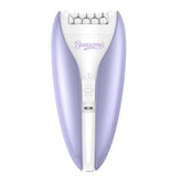 BEAUZMO front profile epilator showing compact design and portability