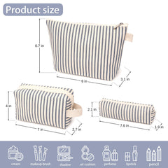 Beayuva large pouch filled with toiletries for easy travel packing benefit