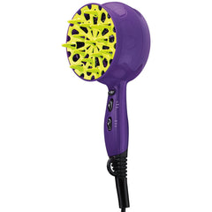 Bed Head dryer front view showing diffuser for defined curls and quick drying