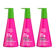 Bed Head bottle front packaging showing product and benefits