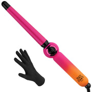 Bed Head front view of wand showing tapered barrel and handle for versatile styling