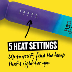 Bed Head Surf’s Up Waver LED temperature display detail for precise heat control