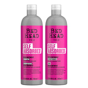 TIGI Bed Head duo front packaging showing full bottles and benefits