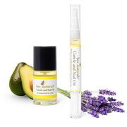 Bee Naturals front packaging showing compact nail oil kit and benefits