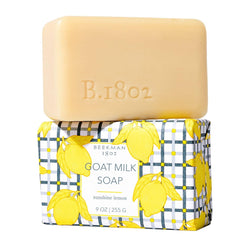 Beekman 1802 front packaging showing 9 oz bar and lemon branding for clarity