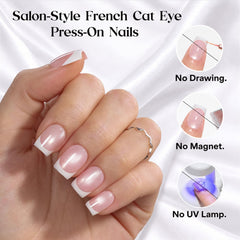 Beetles application tools with glue and wipes for fast, salon-like home manicure