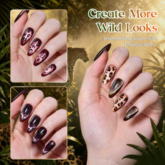 beetles Gel Polish black liner and magnet detail for precise nail art