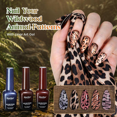 beetles Gel Polish close-up cat-eye stripe texture showing depth