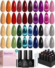 beetles front packaging showing full 20-color kit and accessories benefits ease
