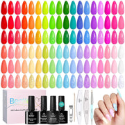 beetles front packaging showing the full 36-color kit and included top coats