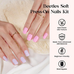 Beetles press on nails color spread displaying 24 vibrant shades