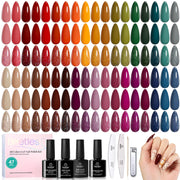 Beetles front box showing Waltz of Leaves set and 36 mini gel colors for easy selection